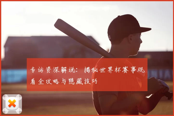 专访资深解说：揭秘世界杯赛事观看全攻略与隐藏技巧