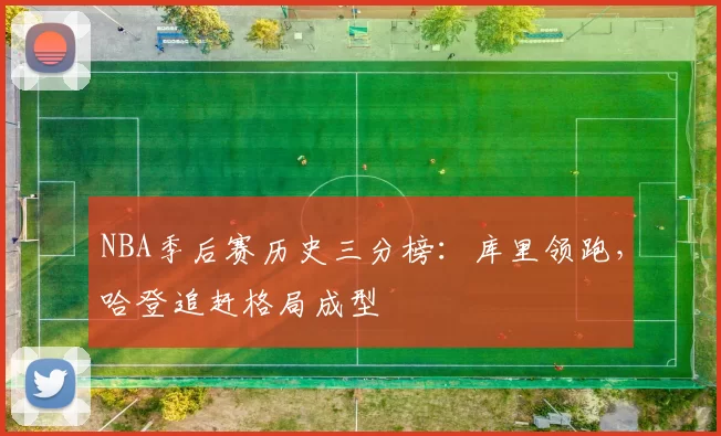 NBA季后赛历史三分榜:库里领跑,哈登追赶格局成型